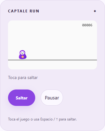 Captale: corredor de espera